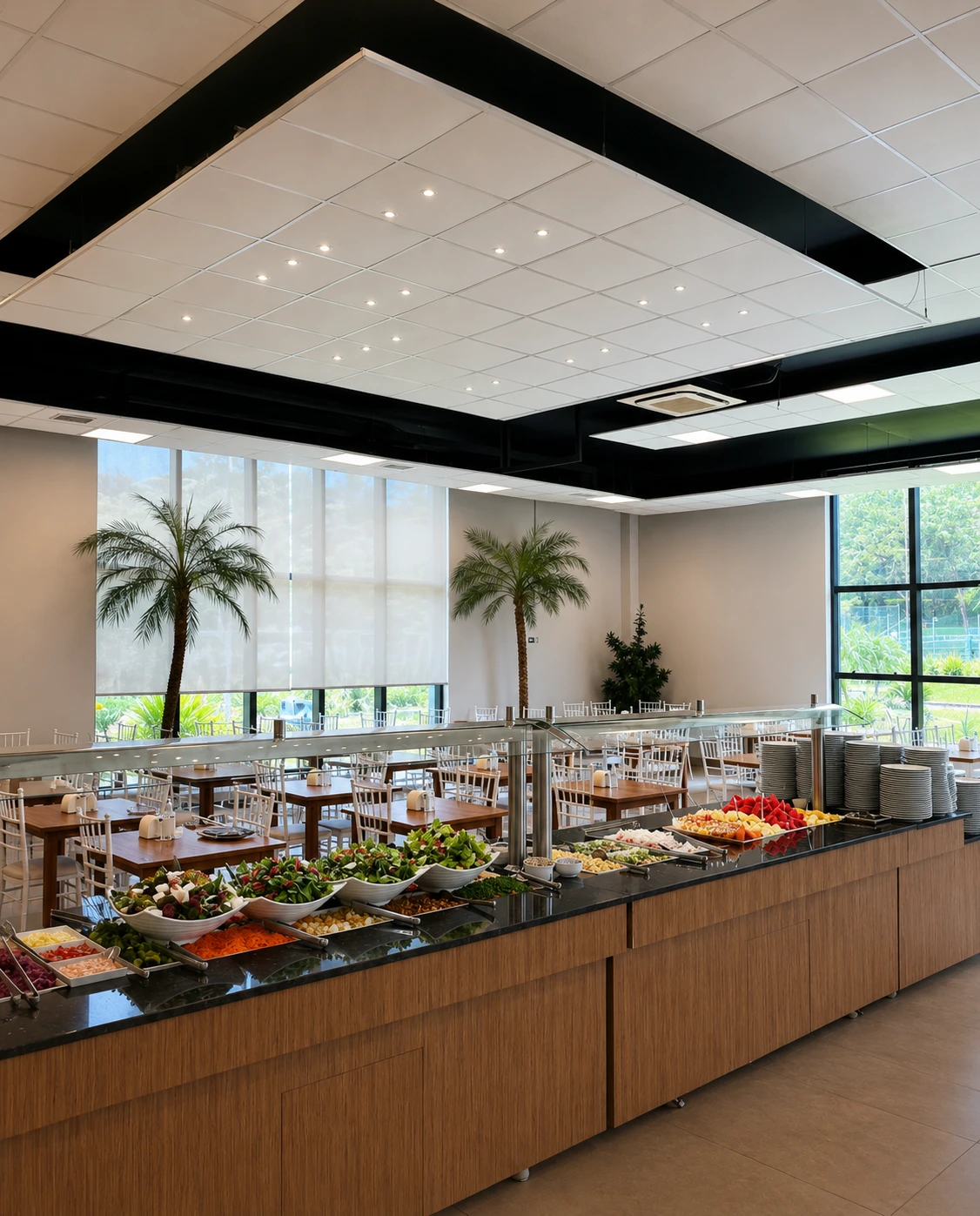 Sobremesas do Restaurante Tênis Clube
